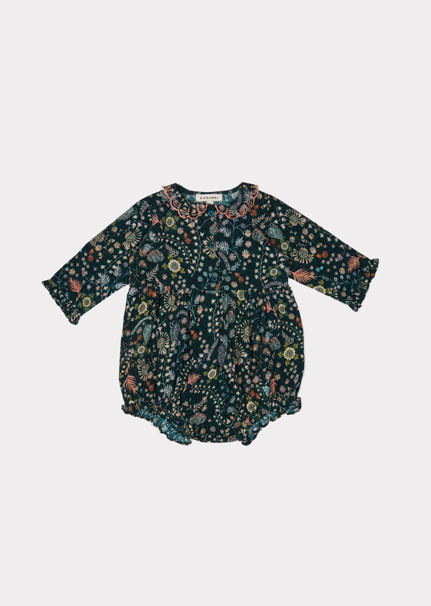 Printed baby romper