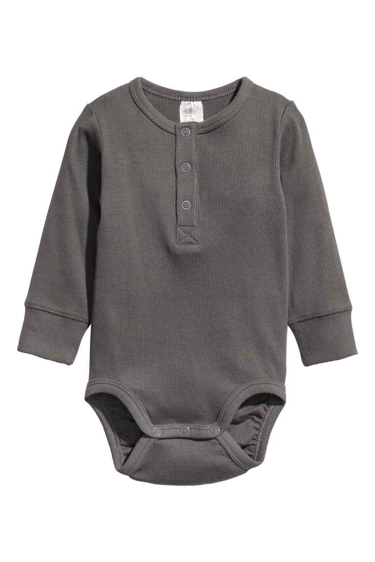 Grey bodysuit