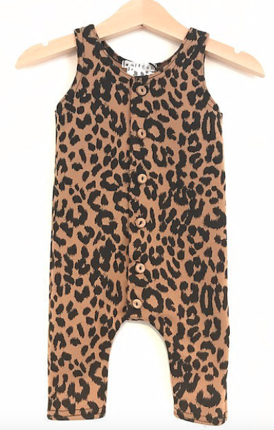 Leopard romper