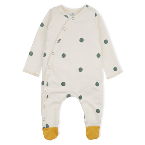 Dots suits Dotty baby sleepsuit