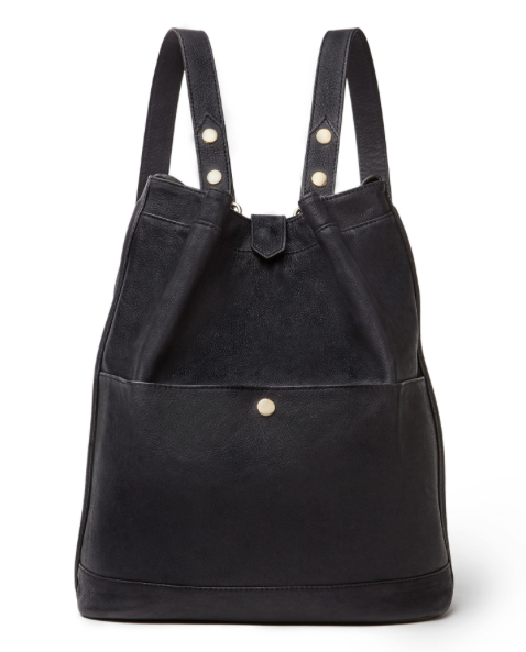 Black backpack Baby-changing-backpack