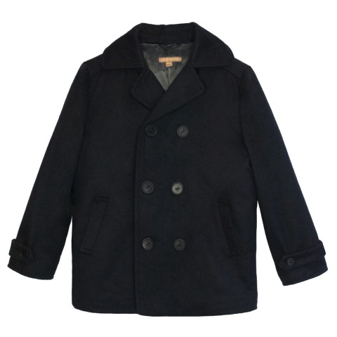 Navy pea coat Boys pea coat