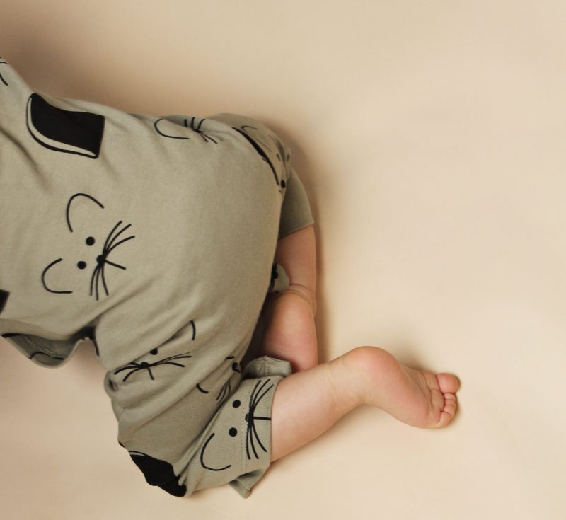 Mouse pocket playsuit mouse-print-playsuit