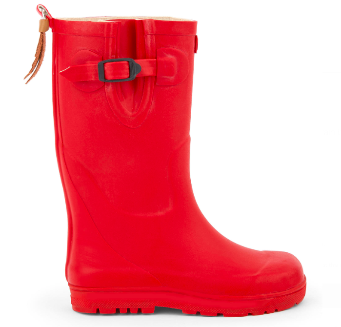 Cherry rain boots kids-red-wellies
