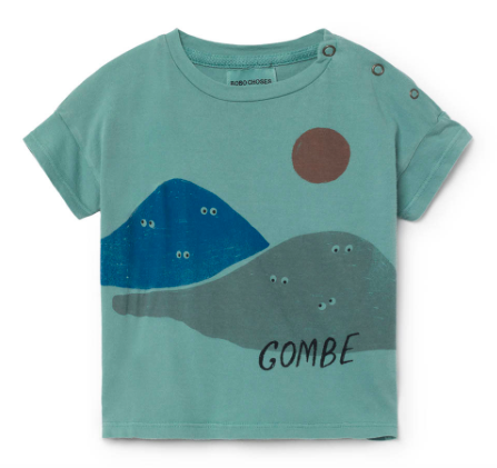 Gombe popper t-shirt green-popper-t-shirt