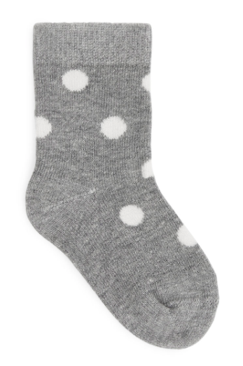Grey spotty socks grey-spotty-socks