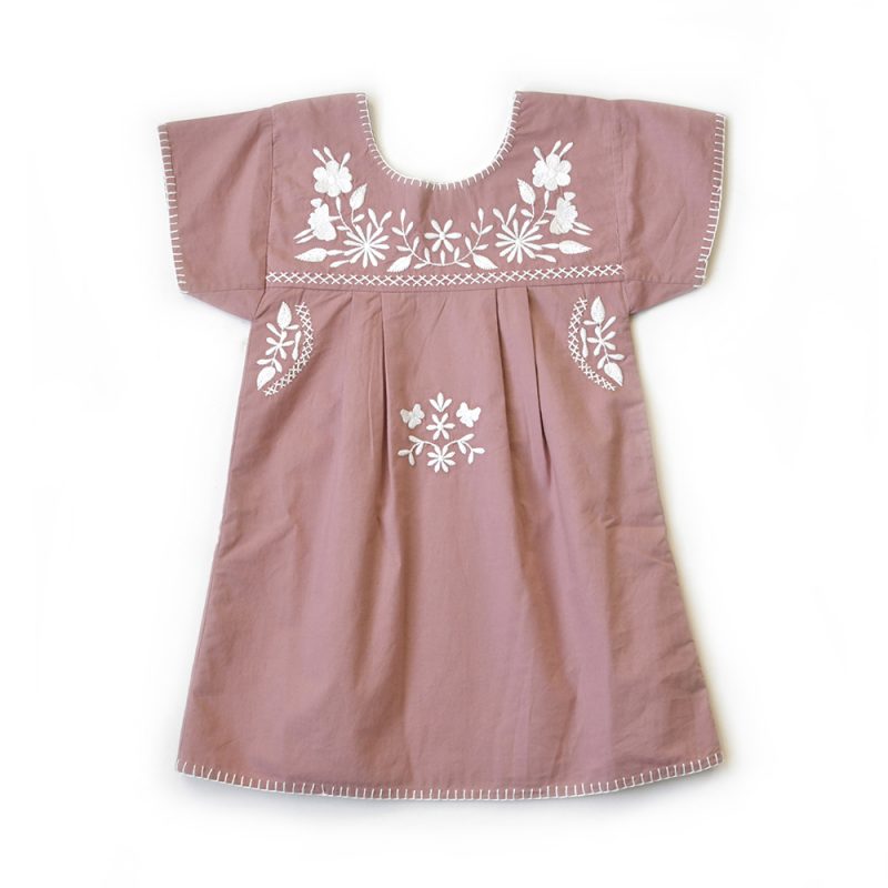 girls-pink-embroidered-dress