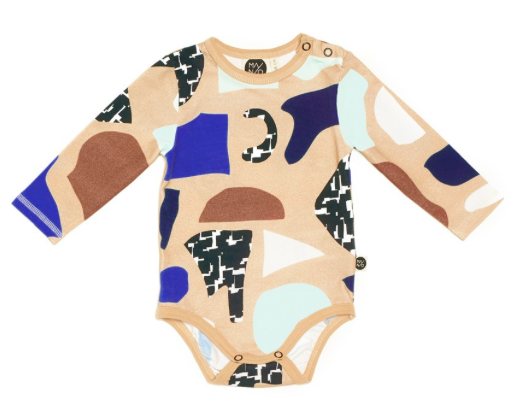 Aho bodysuit printed-bodysuit