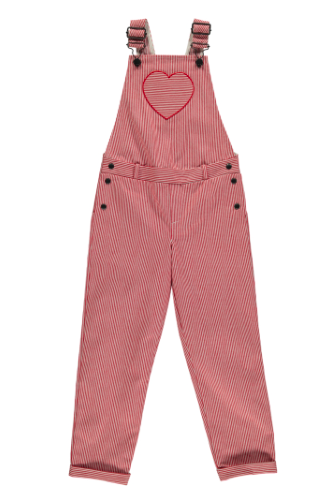 Heart striped dungarees heart-striped-dungarees
