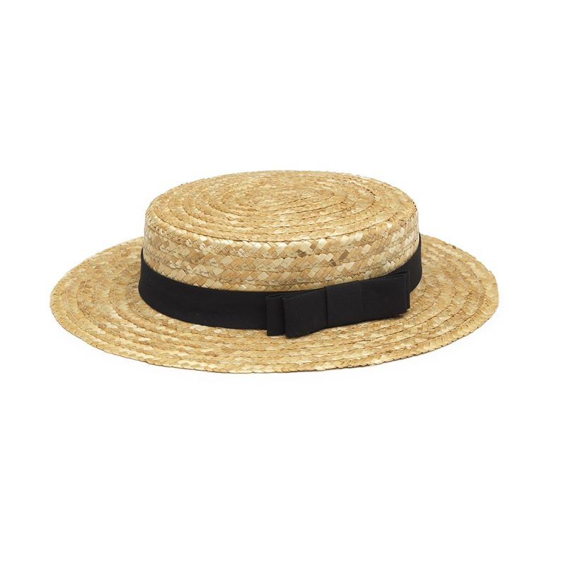 Straw hat straw-hat