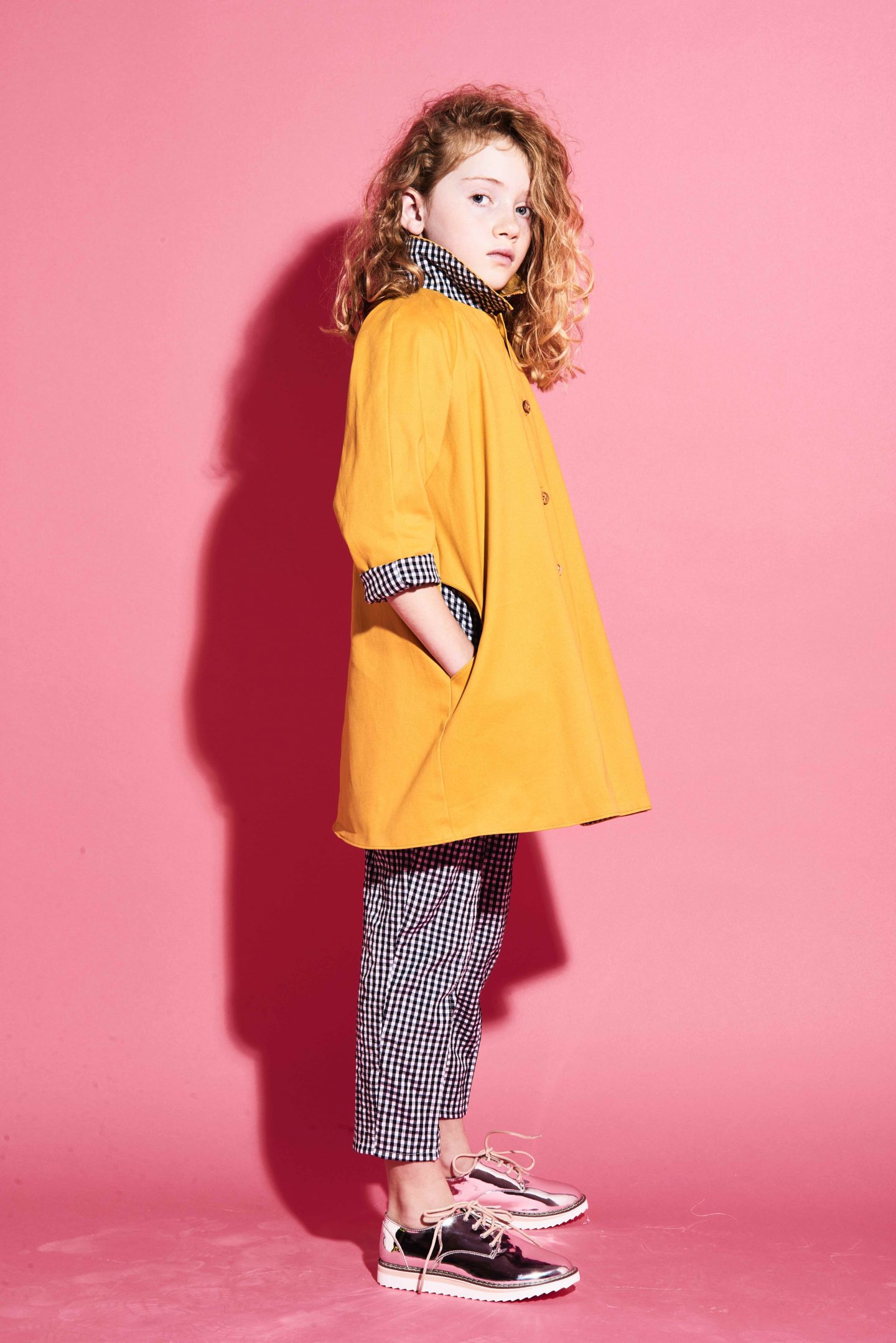 Mustard tailored jacket girl-in-mustard-coat