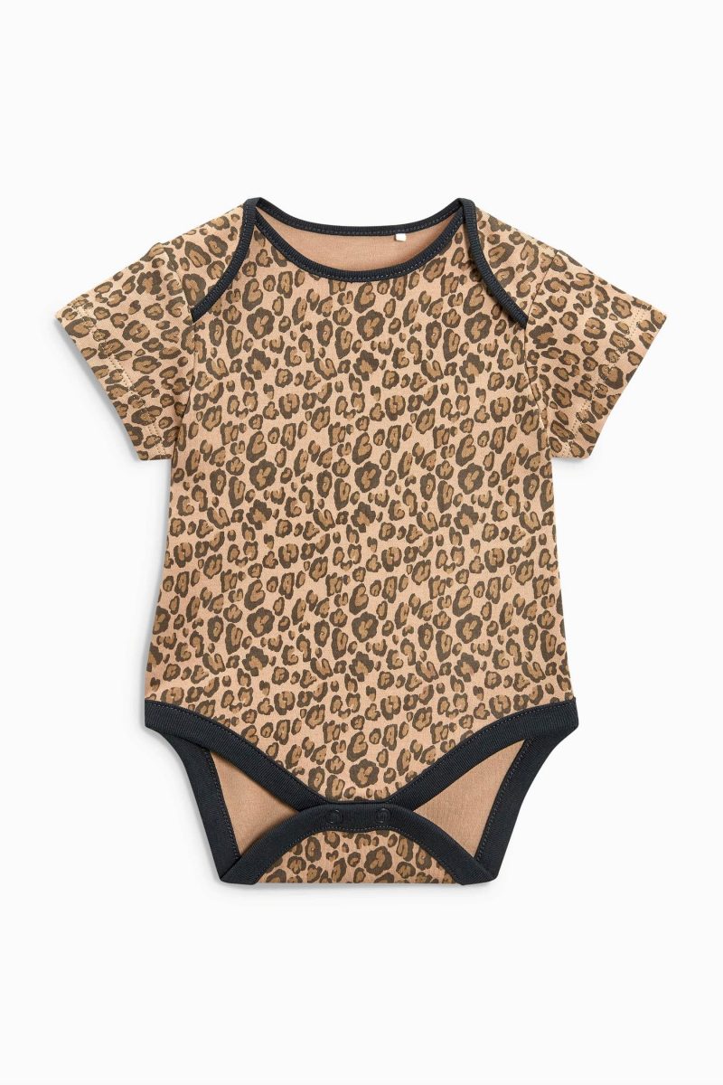 Leopard short sleeve bodysuit leopard-bodysuit