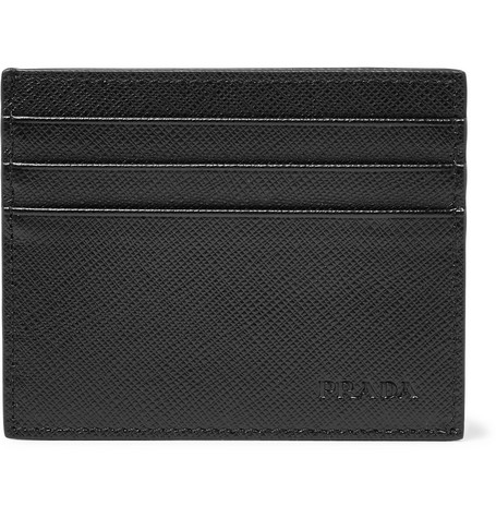 Zaffiano leather cardholder prada-black-leather-cardholder