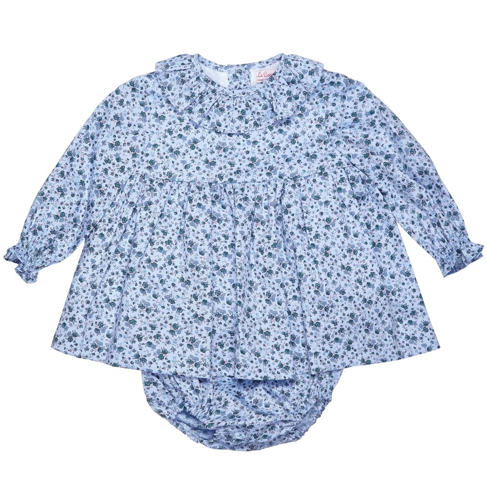 Lavanda baby set blue-floral-baby-set