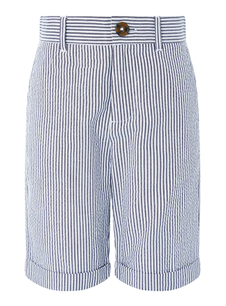 Seersucker shorts blue-seersucker-shorts