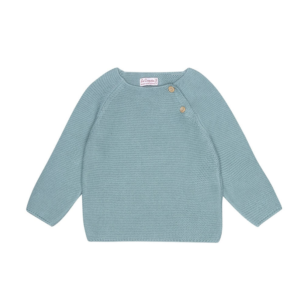 Darro baby jumper green-knit-baby-jumper