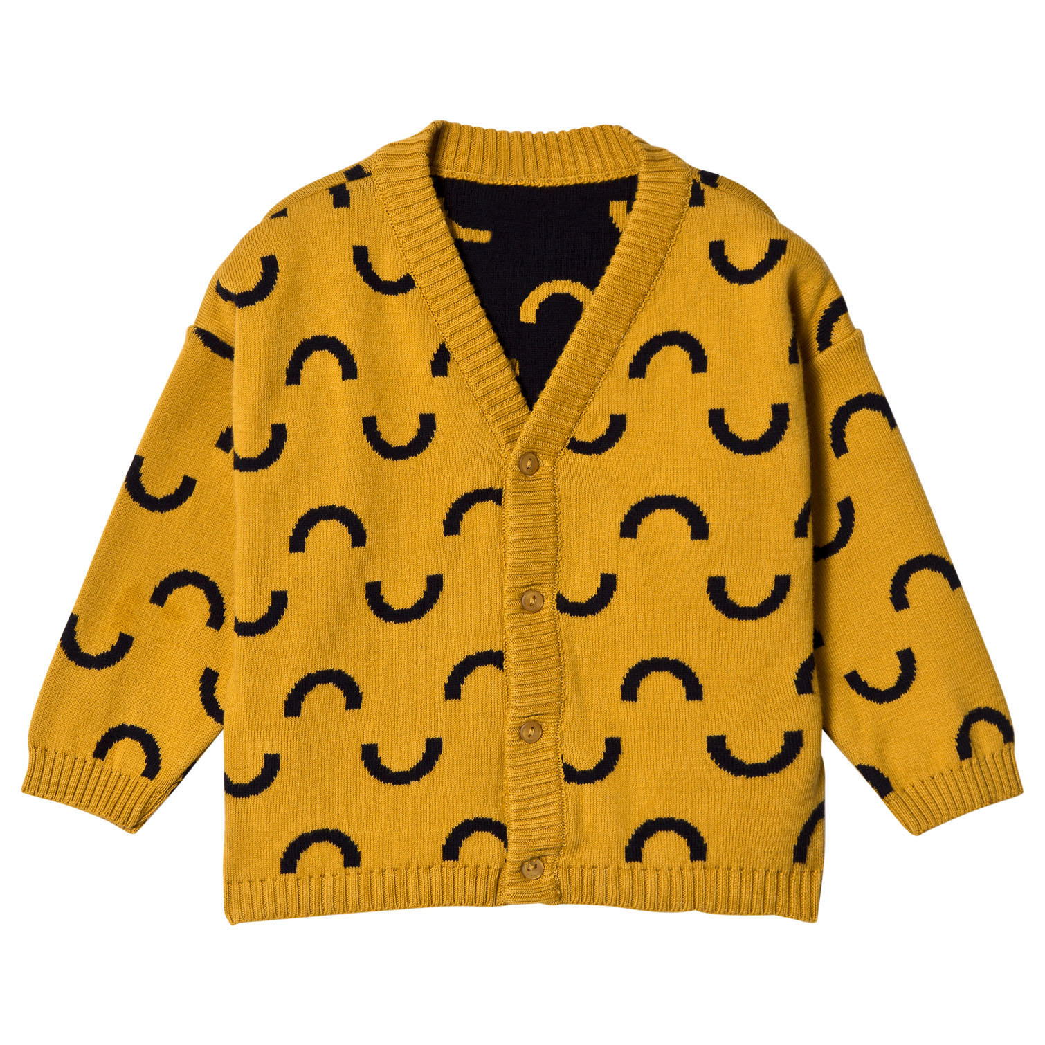 Mustard and navy cardigan mustard-cardigan