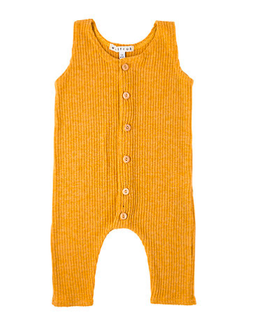 Romper mustard-knit-romper