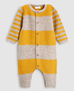 Ochre stripe knit romper ochre-grey-stripe-knit-romper
