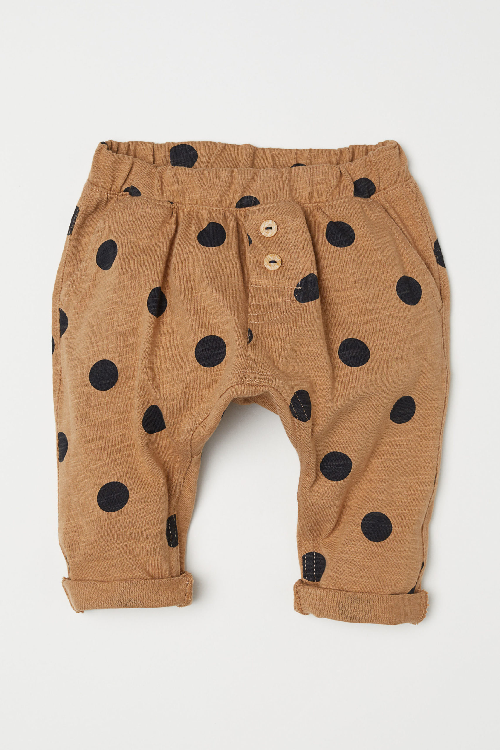 Cotton trousers spotty-trousers