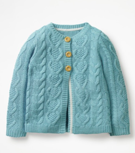girls-blue-knit-cardigan