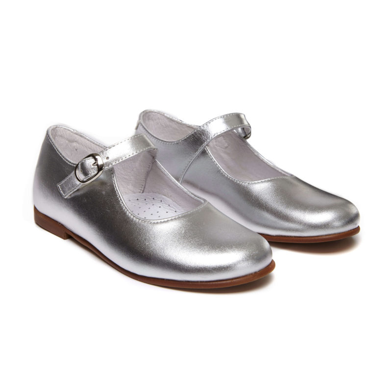 Mary Janes girls-silver-mary-janes