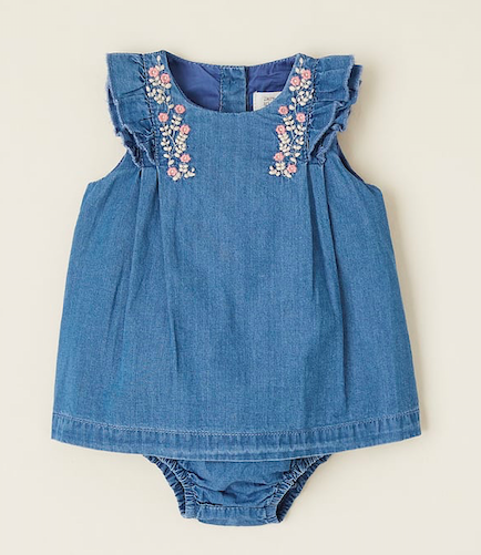 Denim embroidered dress baby-denim-embroidered-dress