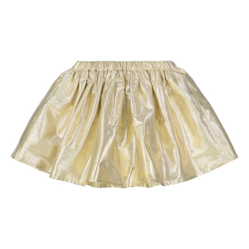 Gold skirt gold-metallic-skirt