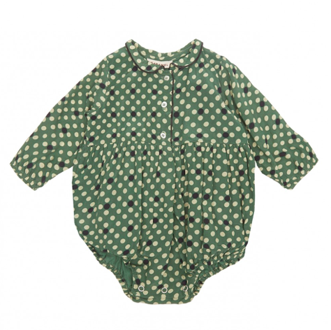 Baby romper green-baby-romper