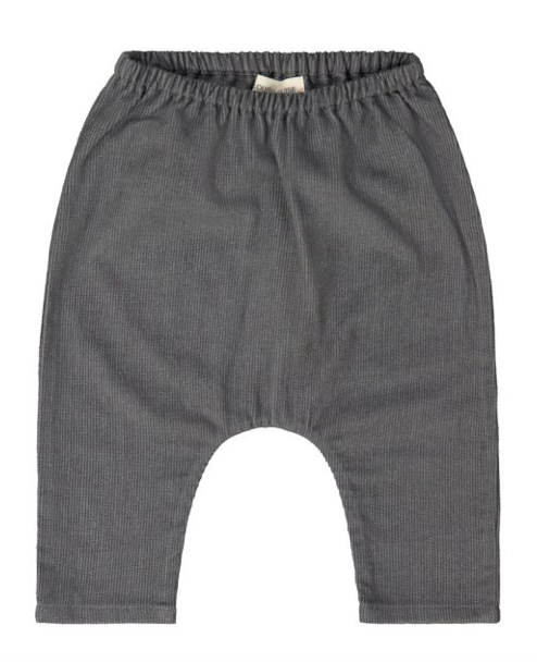 Grey velvet baby trousers grey-baby-trousers
