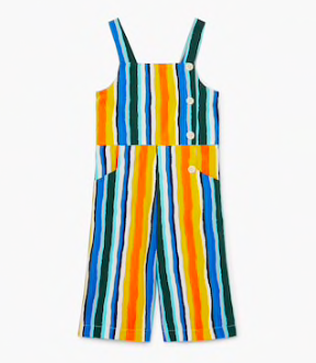 Striped jumpsuit striped-cotton-jumpsuit