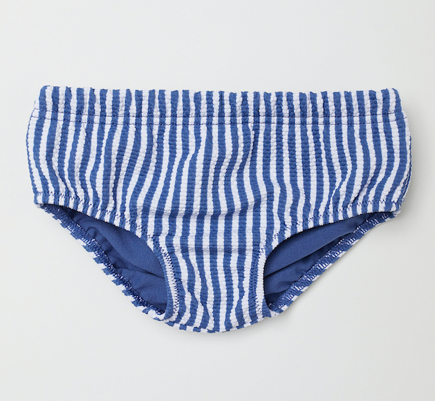 Swim pants blue-stripe-baby-swim-pants