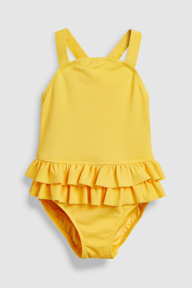 Yellow frill swimsuit yellow-baby-girl-swimsuit