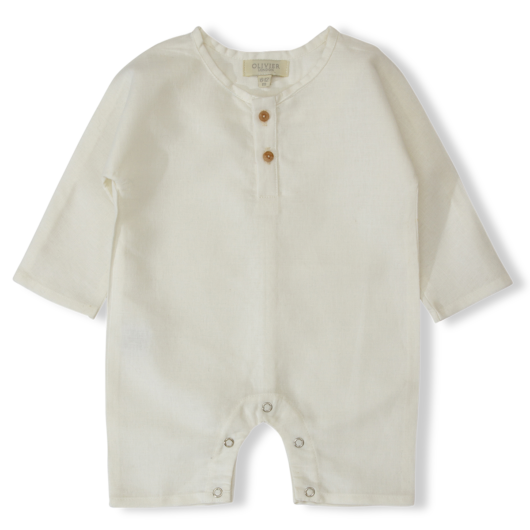 Muslin romper cream-linen-romper