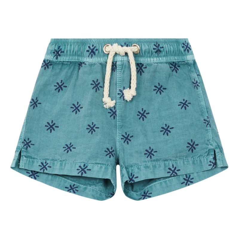 Swim shorts faded-print-swim-shorts