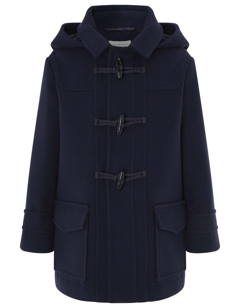 Duffle coat boys-navy-duffle-coat