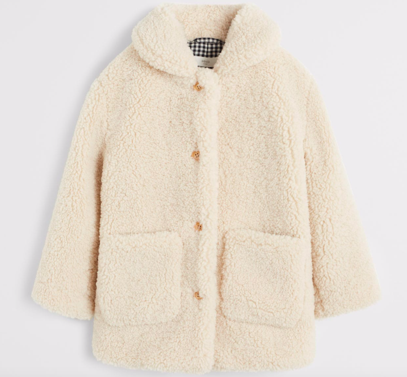 Faux shearling coat girls-faux-shearling-coat