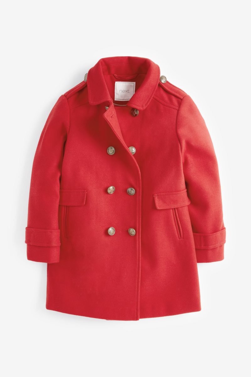 Military wool coat girls-red-military-wool-coat