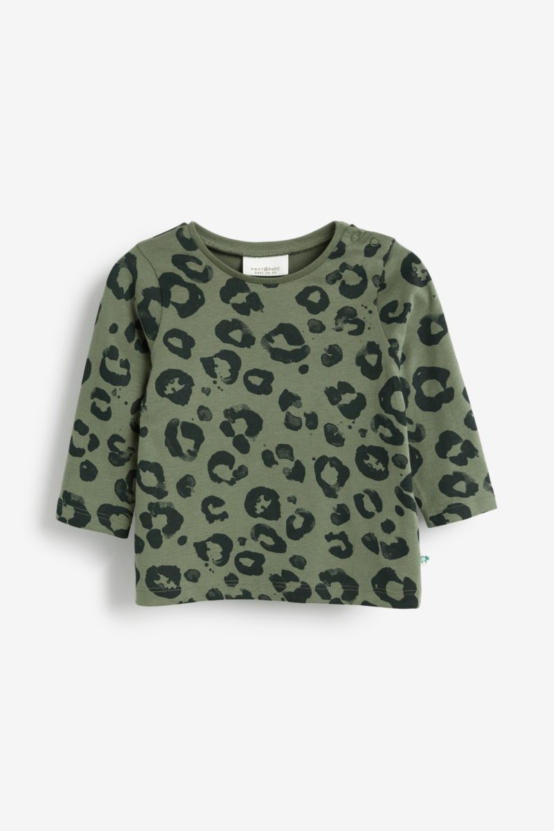 Leopard top khaki-leopard-print-baby-top