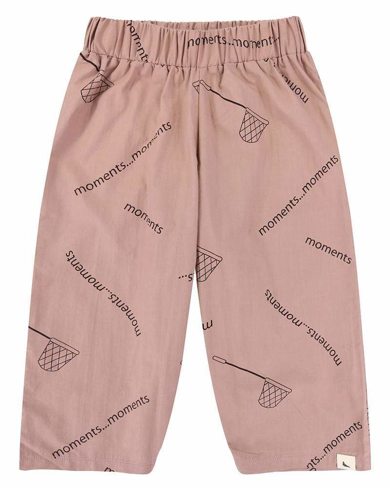 Relaxed trousers pink-kids-trousers