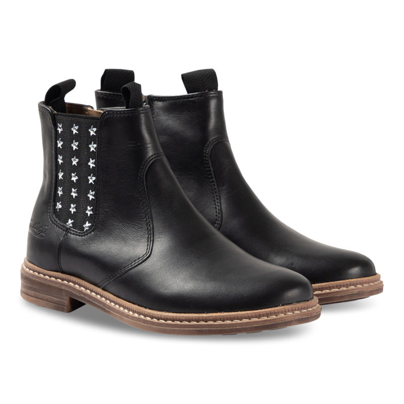 black-studded-leather-chelsea-boots
