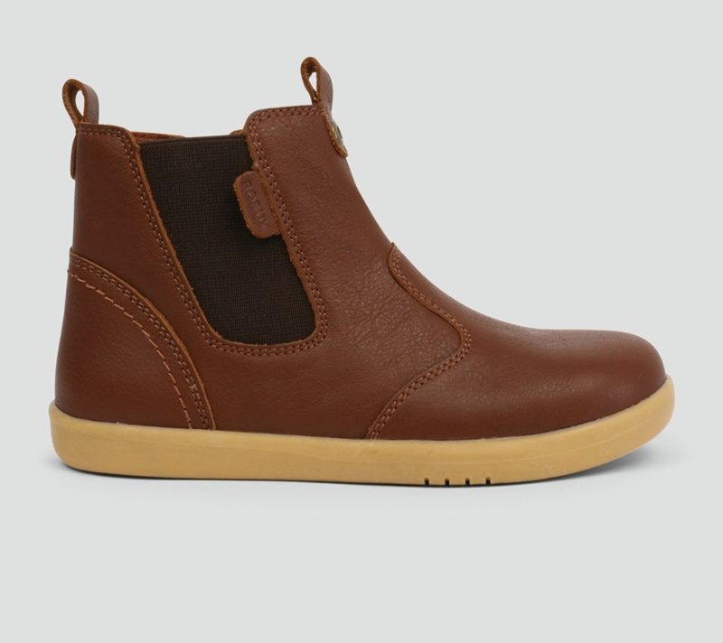 girls-brown-chelsea-boots