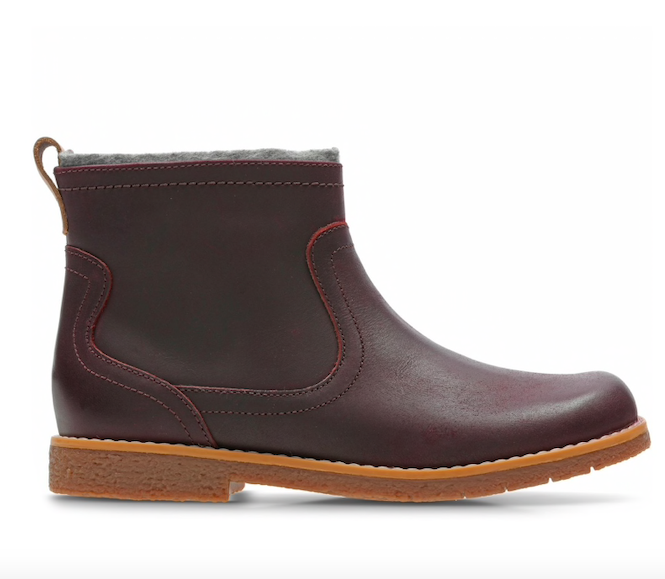 girls-burgundy-leather-boots