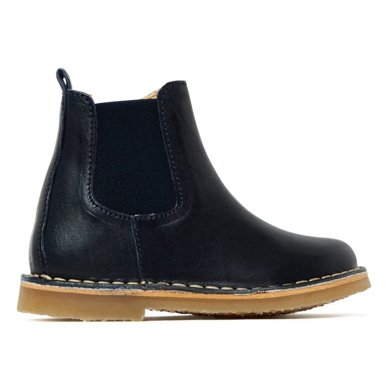 navy-girls-chelsea-boots