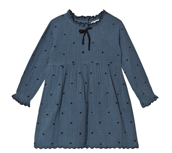 Blue spot dress blue-spotty-dress