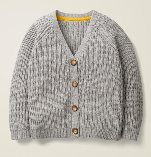 Chunky knit cardigan chunky-knit-grey-cardigan