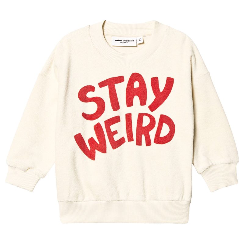 Off-white sweatshirt kids-cream-sweatshirt