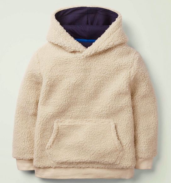 Textured hoodie soft-textured-borg-hoodie