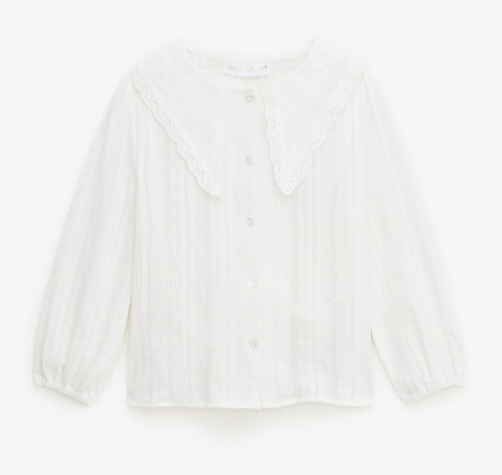 White lace trim blouse white-lace-trim-blouse