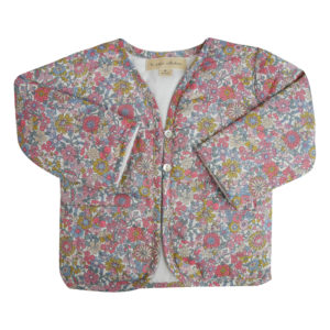 Liberty print baby jacket